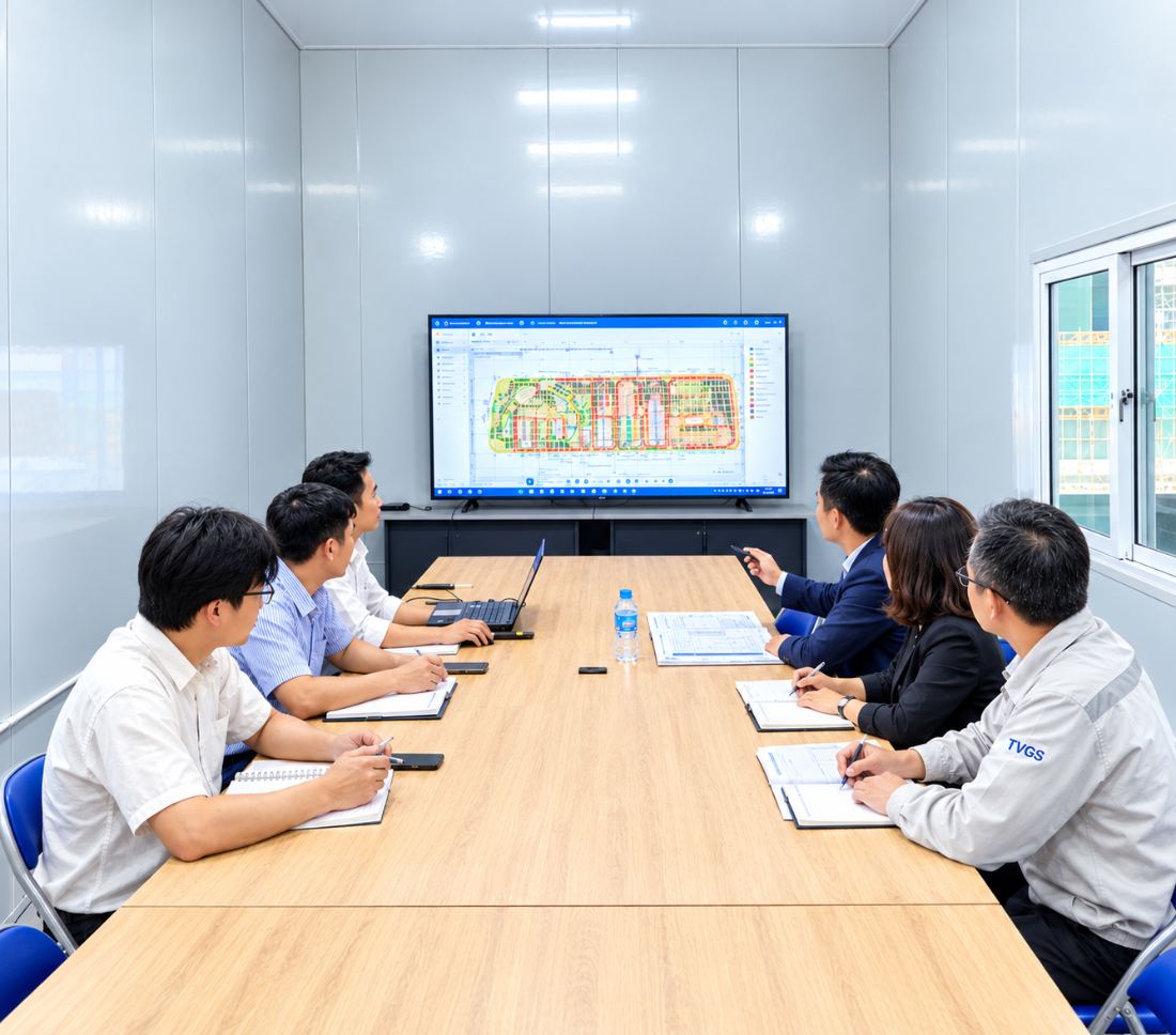 Buổi họp phối hợp BIM giữa VIEBIM, chủ đầu tư và tư vấn giám sát