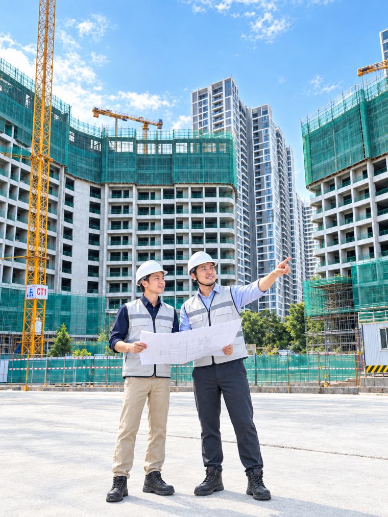 Kỹ sư VIEBIM trên công trường